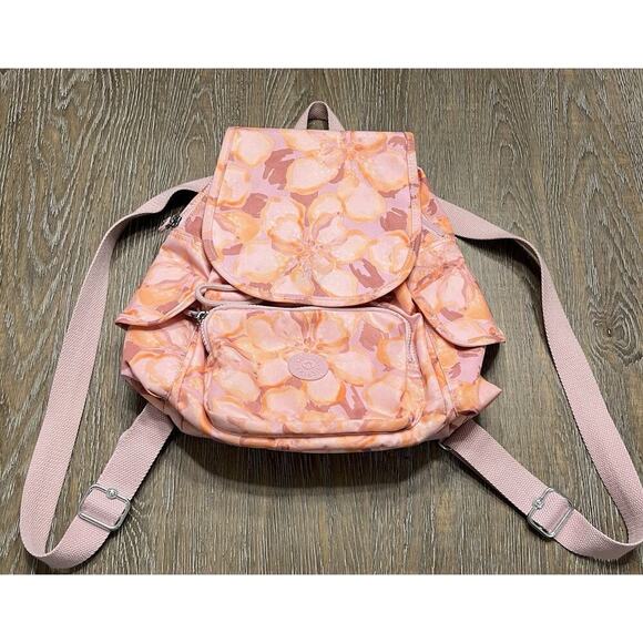 Kipling City Pack Dream Flower Backpack No Monkey Charm main image 15